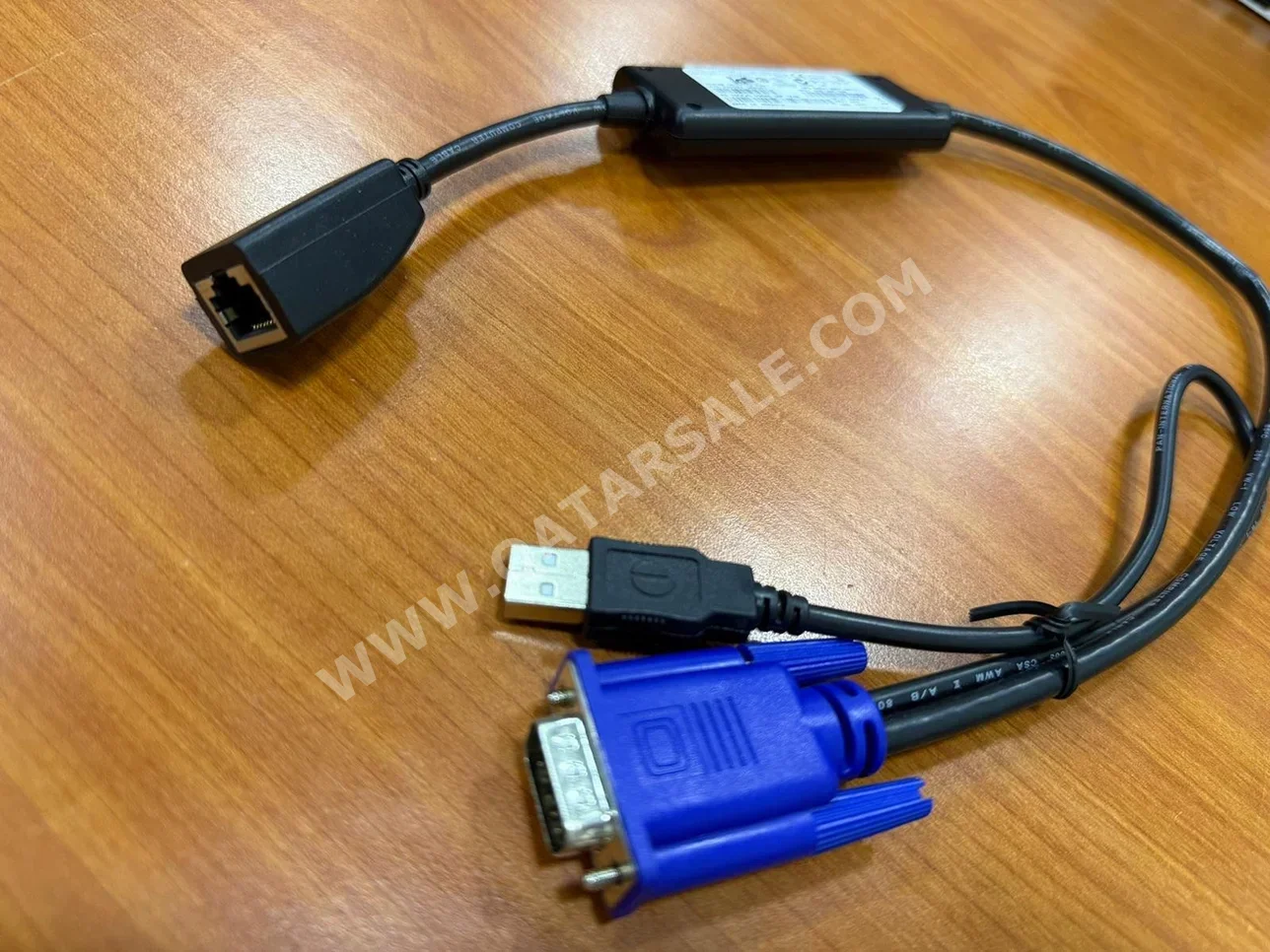 Adapters VGA  Ethernet  0.50 Metre  Warranty