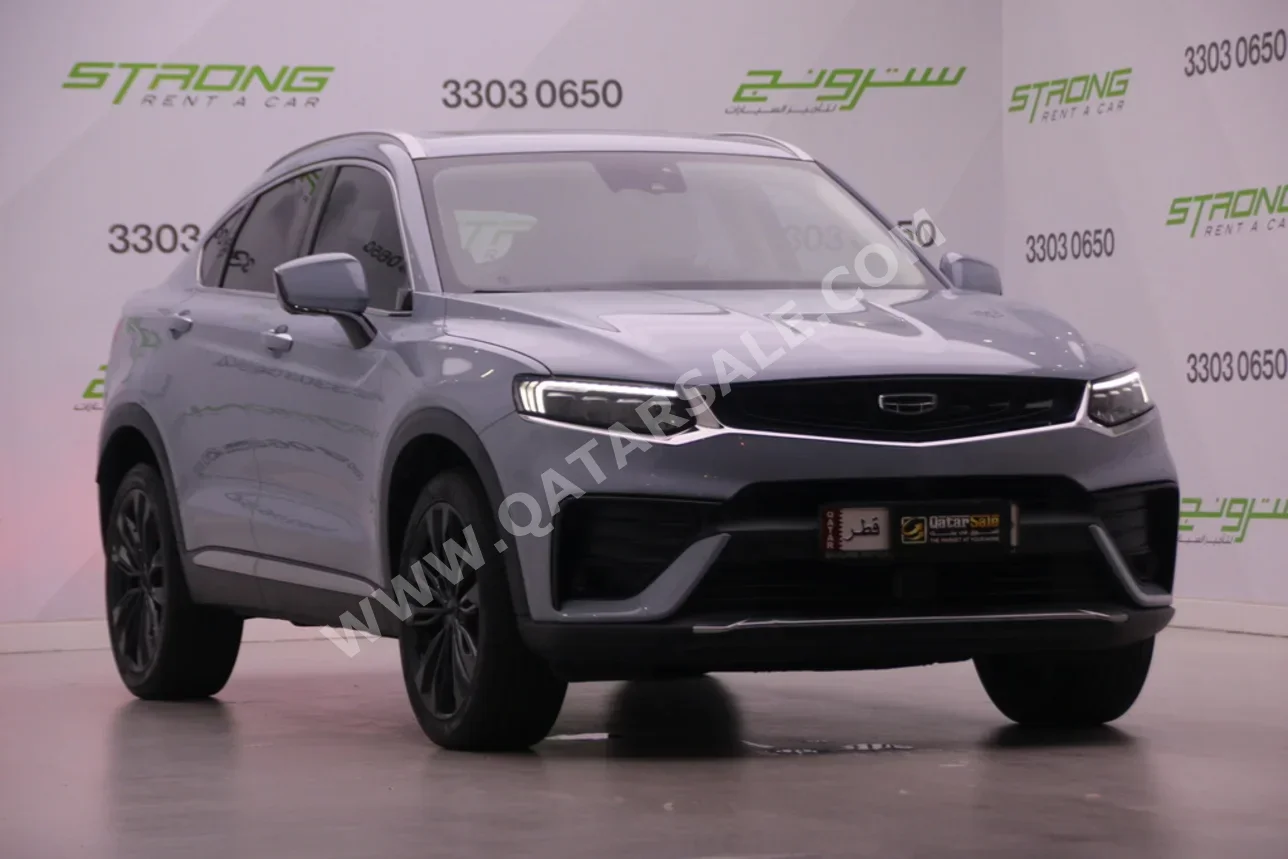 Geely  Tugella  2023  Automatic  100,000 Km  4 Cylinder  Four Wheel Drive (4WD)  SUV  Gray  With Warranty