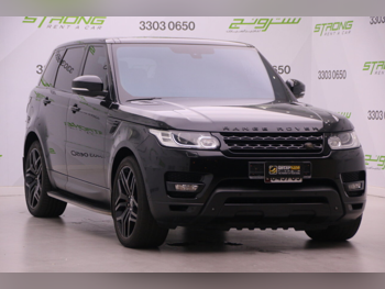 Land Rover  Range Rover  Sport Autobiography  2014  Automatic  160,000 Km  8 Cylinder  Four Wheel Drive (4WD)  SUV  Black