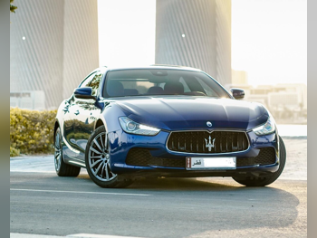 Maserati  Ghibli  2015  Automatic  100,000 Km  6 Cylinder  Rear Wheel Drive (RWD)  Sedan  Blue