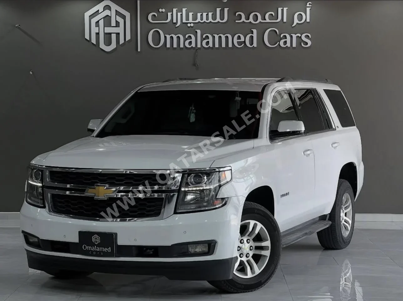 شفروليه  تاهو  2015  اوتوماتيك  295,000 كم  8 سلندر  دفع رباعي  اس يو في  أبيض