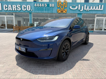 تسلا  مودل اكس  2024  اوتوماتيك  5,000 كم  0 سلندر  دفع كلي مستمر  سيدان  ازرق  تحت الضمان