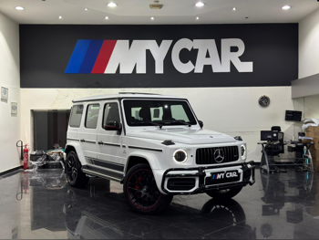 مرسيدس - بنز  جي - كلاس  63 اي ام جي  2019  اوتوماتيك  2,000 كم  8 سلندر  دفع رباعي  اس يو في  أبيض