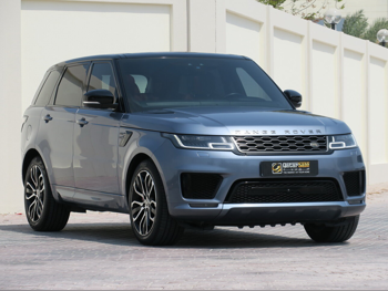 Land Rover  Range Rover  Sport HSE  2020  Automatic  141,000 Km  8 Cylinder  Four Wheel Drive (4WD)  SUV  Blue