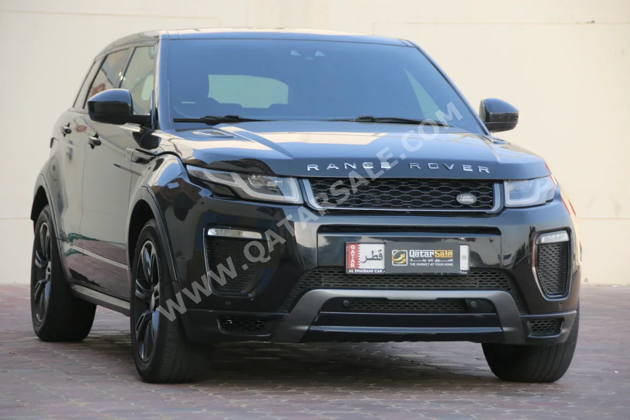 Land Rover  Evoque  Dynamic  2017  Automatic  123,000 Km  4 Cylinder  Four Wheel Drive (4WD)  SUV  Black