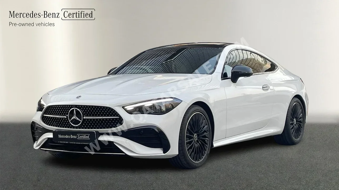 Mercedes-Benz  CLE  200  2024  Automatic  5,534 Km  4 Cylinder  Four Wheel Drive (4WD)  Coupe / Sport  White  With Warranty