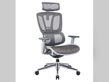 كراسي مكتب ميرير للمفروشات  - كرسي تنفيذي  - اللون الرمادي