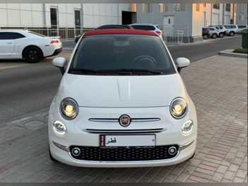 Fiat  500  2023  Automatic  14,300 Km  4 Cylinder  Front Wheel Drive (FWD)  Hatchback  Pearl  With Warranty