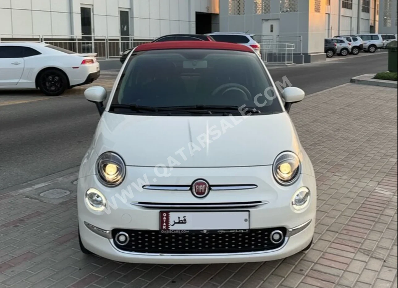 Fiat  500  2023  Automatic  14,300 Km  4 Cylinder  Front Wheel Drive (FWD)  Hatchback  Pearl  With Warranty