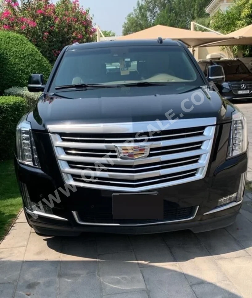 Cadillac  Escalade  Platinum  2019  Automatic  110,000 Km  8 Cylinder  Four Wheel Drive (4WD)  SUV  Black Matte  With Warranty