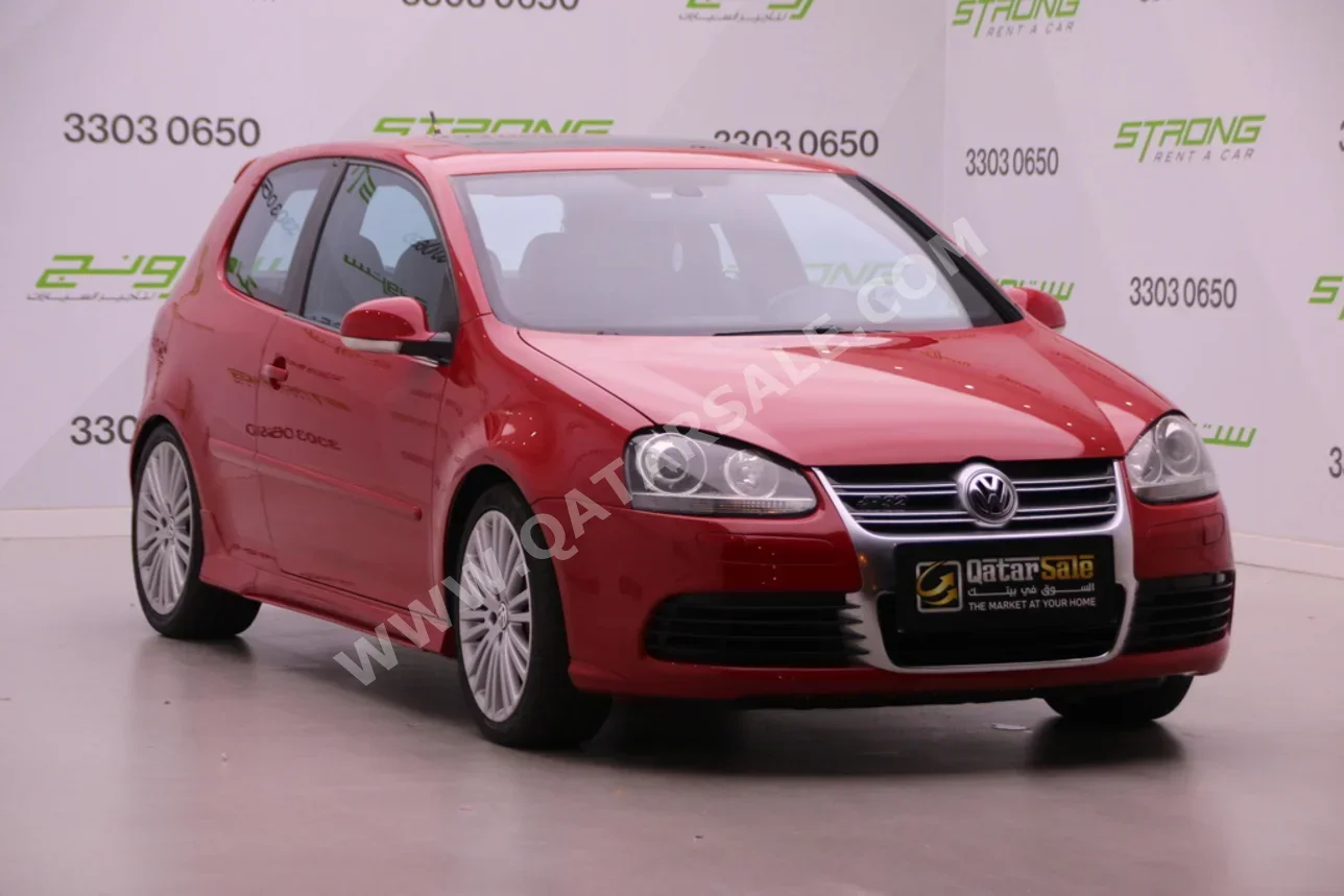 Volkswagen  Golf  2007  Automatic  119,000 Km  6 Cylinder  Rear Wheel Drive (RWD)  Sedan  Red