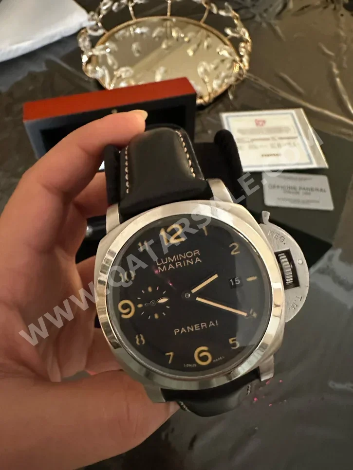 Watches - Panerai  - Analogue Watches  - Black  - Men Watches