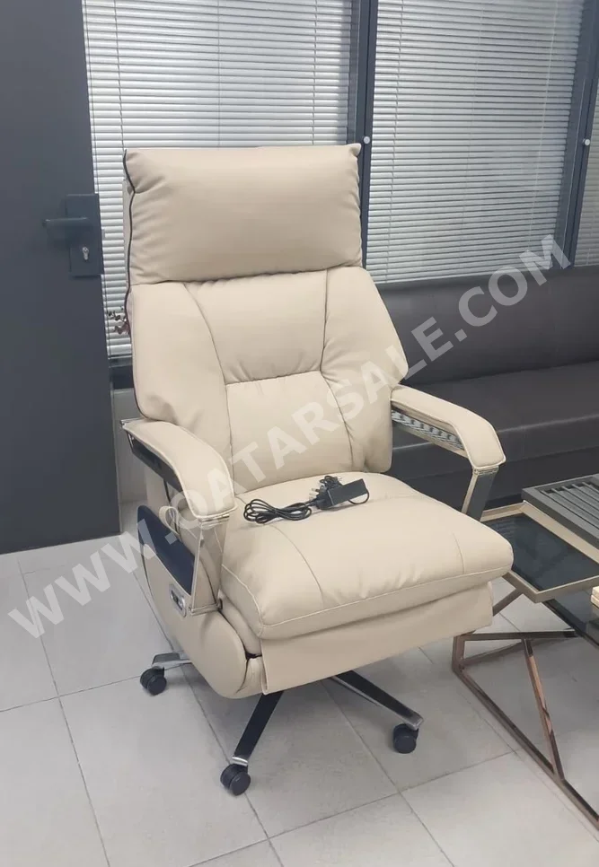 Desk Chairs - Manager Chair  - Beige