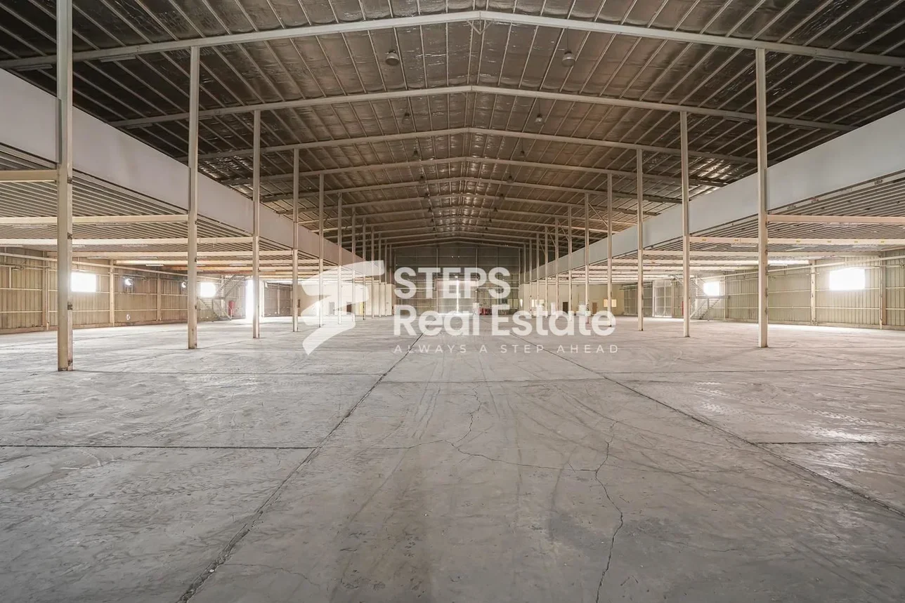 Warehouses & Stores - Al Rayyan  - Industrial Area  -Area Size: 11000 Square Meter
