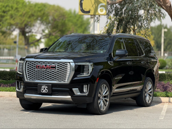 GMC  Yukon  Denali  2023  Automatic  38,000 Km  8 Cylinder  Four Wheel Drive (4WD)  SUV  Black  With Warranty