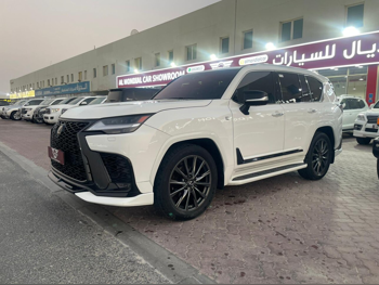 لكزس  ال اكس  600 اف سبورت  2023  اوتوماتيك  60,000 كم  6 سلندر  دفع رباعي  اس يو في  أبيض  تحت الضمان