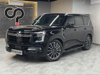Nissan  Patrol  Platinum  2026  Automatic  0 Km  6 Cylinder  Four Wheel Drive (4WD)  SUV  Black  With Warranty