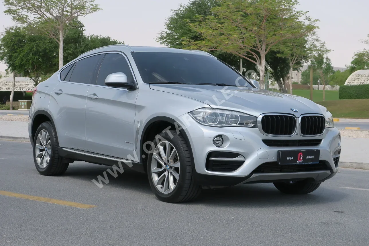 BMW  X-Series  X6  2017  Automatic  93,000 Km  6 Cylinder  Four Wheel Drive (4WD)  SUV  Silver