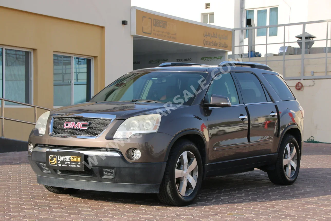 GMC  Acadia  2009  Automatic  63,000 Km  6 Cylinder  All Wheel Drive (AWD)  SUV  Brown