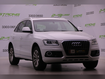 اودي  كيو 5  40 TFSI Quattro  2015  اوتوماتيك  184,000 كم  6 سلندر  دفع كلي مستمر  اس يو في  أبيض