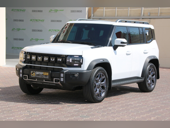Jetour  T2  Luxury Plus  2025  Automatic  7,650 Km  4 Cylinder  Four Wheel Drive (4WD)  SUV  White  With Warranty