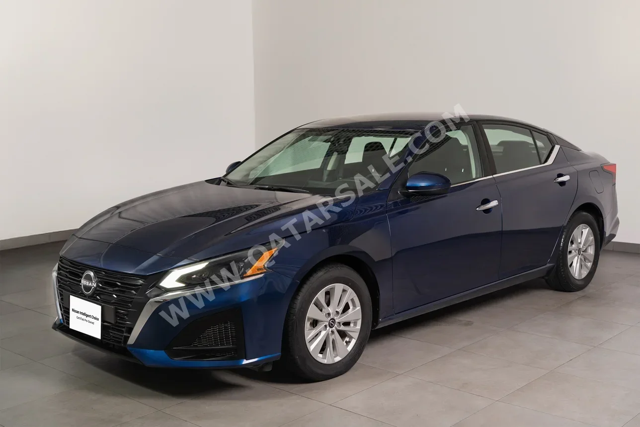 Nissan  Altima  2.5 S  2023  Automatic  24,434 Km  4 Cylinder  Front Wheel Drive (FWD)  Sedan  Dark Blue  With Warranty
