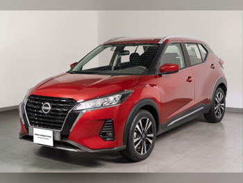Nissan  Kicks  2024  Automatic  11,362 Km  4 Cylinder  Front Wheel Drive (FWD)  SUV  Dark Red  With Warranty