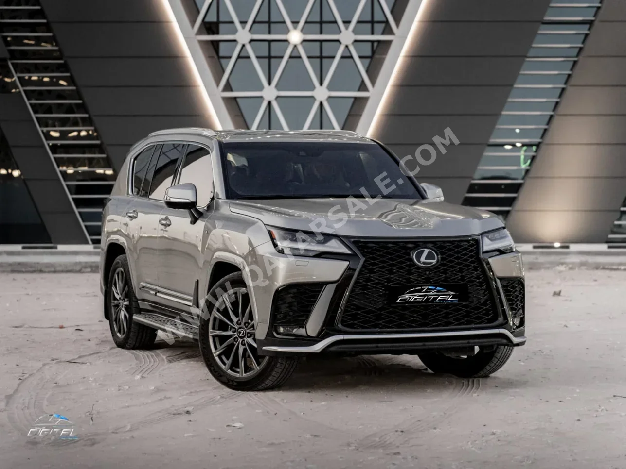 Lexus  LX  600 F Sport  2023  Automatic  38,500 Km  6 Cylinder  Four Wheel Drive (4WD)  SUV  Gray  With Warranty