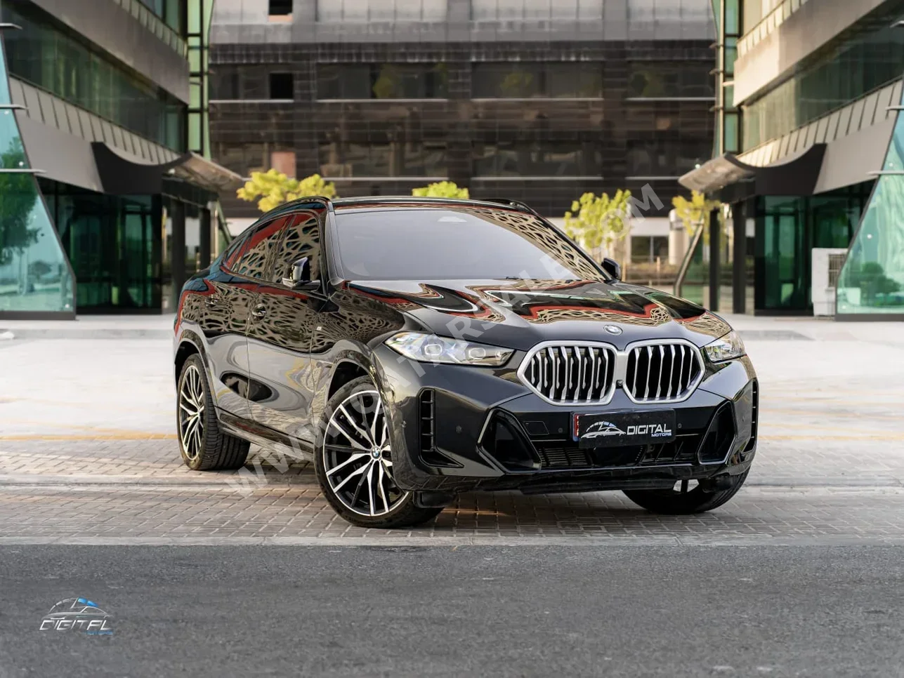 BMW  X-Series  X6 40i  2024  Automatic  37,000 Km  6 Cylinder  Four Wheel Drive (4WD)  SUV  Black  With Warranty