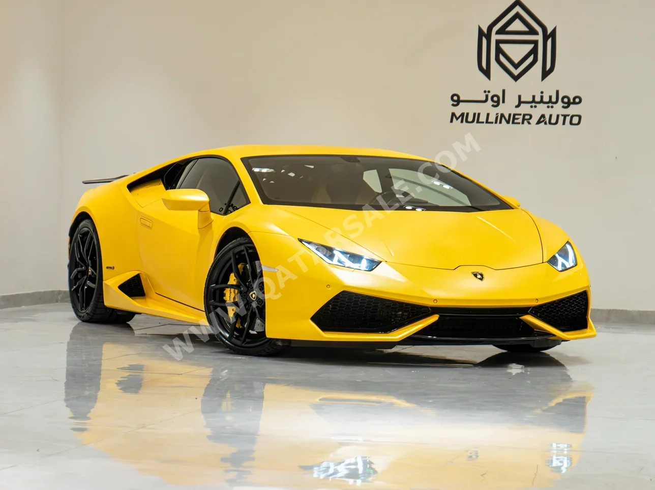 لمبرجيني  هركان  2015  اوتوماتيك  46,000 كم  8 سلندر  دفع خلفي  كوبيه \ سبورت  أصفر