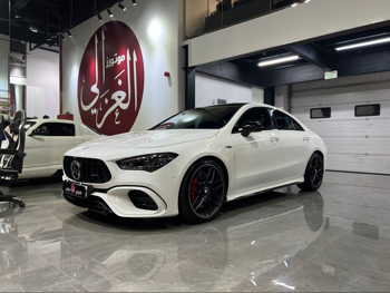 Mercedes-Benz  CLA  45 S AMG  2024  Automatic  14,000 Km  4 Cylinder  Rear Wheel Drive (RWD)  Sedan  White  With Warranty