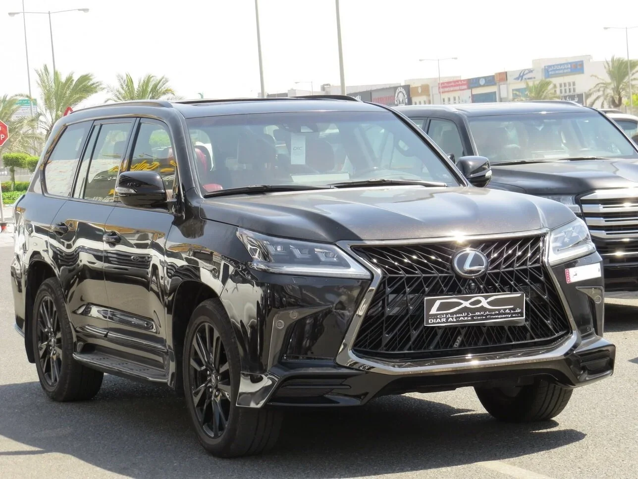 Lexus  LX  570 S Black Edition  2019  Automatic  155,000 Km  8 Cylinder  Four Wheel Drive (4WD)  SUV  Black