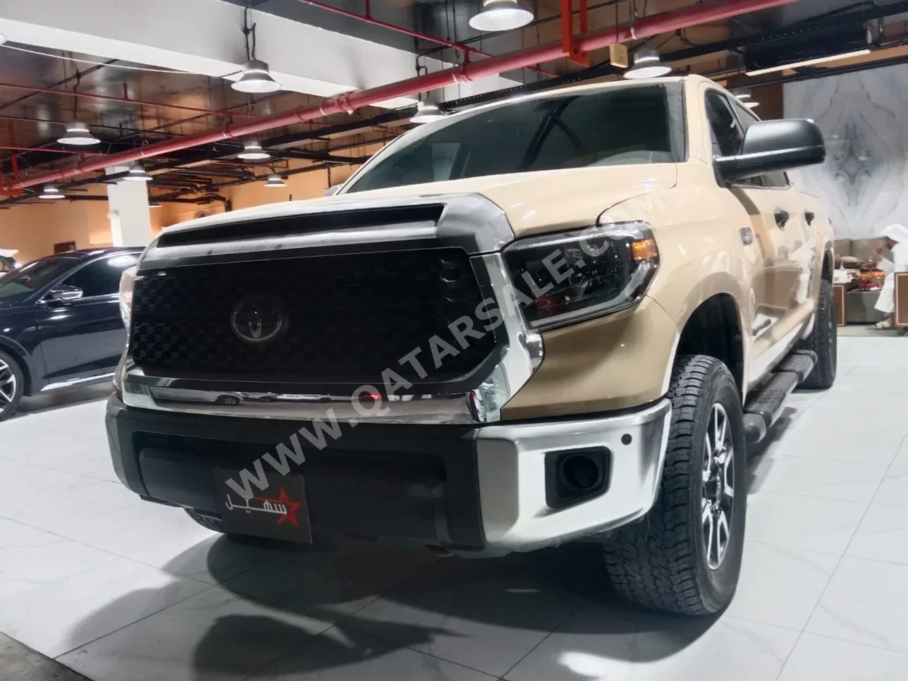 Toyota  Tundra  TRD  2019  Automatic  227,000 Km  8 Cylinder  Four Wheel Drive (4WD)  Pick Up  Beige