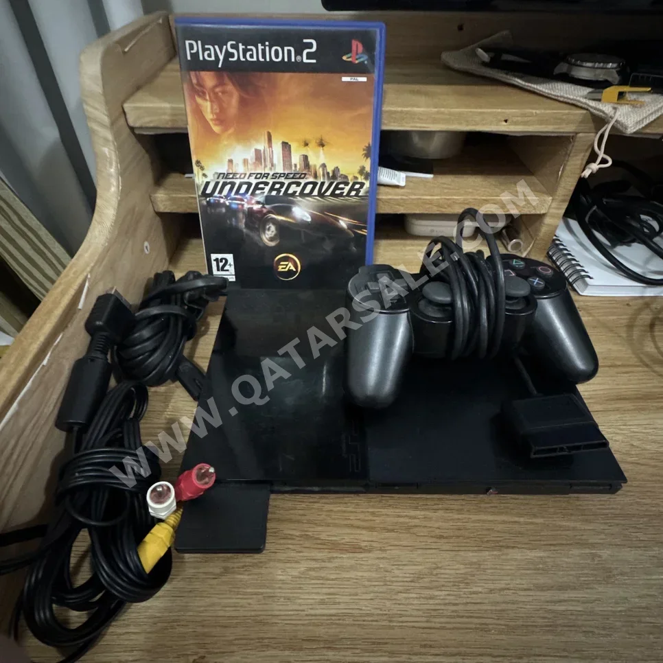 Video Games Consoles - Sony  - PlayStation 2 Slim  -Included Controllers: 1