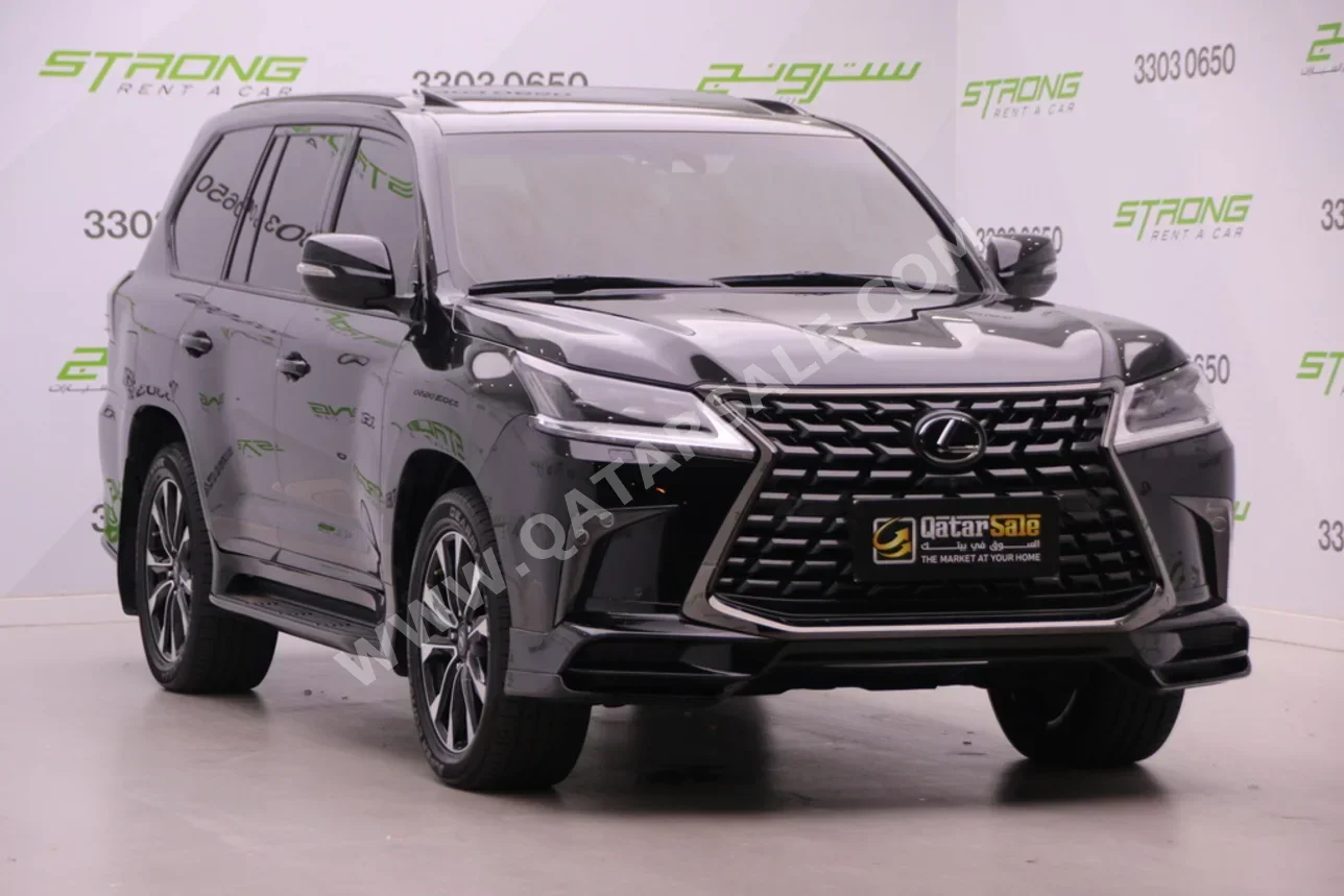 Lexus  LX  570 S Black Edition  2021  Automatic  61,000 Km  8 Cylinder  Four Wheel Drive (4WD)  SUV  Black
