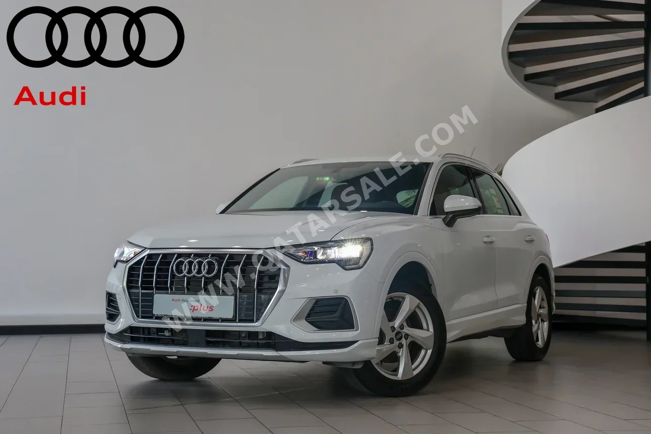 Audi  Q3  35 TFSI  2023  Automatic  20,000 Km  4 Cylinder  Front Wheel Drive (FWD)  SUV  White  With Warranty