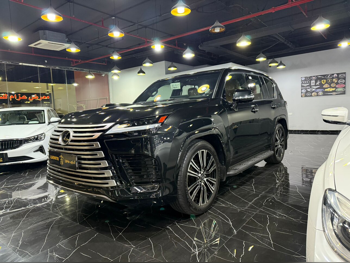 Lexus  LX  600 Luxury  2025  Automatic  16,000 Km  6 Cylinder  Four Wheel Drive (4WD)  SUV  Black  With Warranty