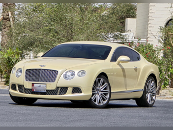 Bentley  GT  Speed  2013  Automatic  109,000 Km  12 Cylinder  All Wheel Drive (AWD)  Coupe / Sport  Beige