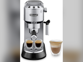 Coffee Makers Espresso Coffee Maker  - Stainless Steel-Black  - 1.5 liter