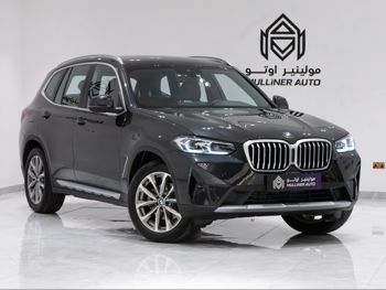 BMW  X-Series  X3  2023  Automatic  7,600 Km  4 Cylinder  Four Wheel Drive (4WD)  SUV  Gray  With Warranty