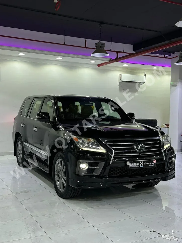 لكزس  ال اكس  570 اس  2014  اوتوماتيك  238,000 كم  8 سلندر  دفع رباعي  اس يو في  أسود