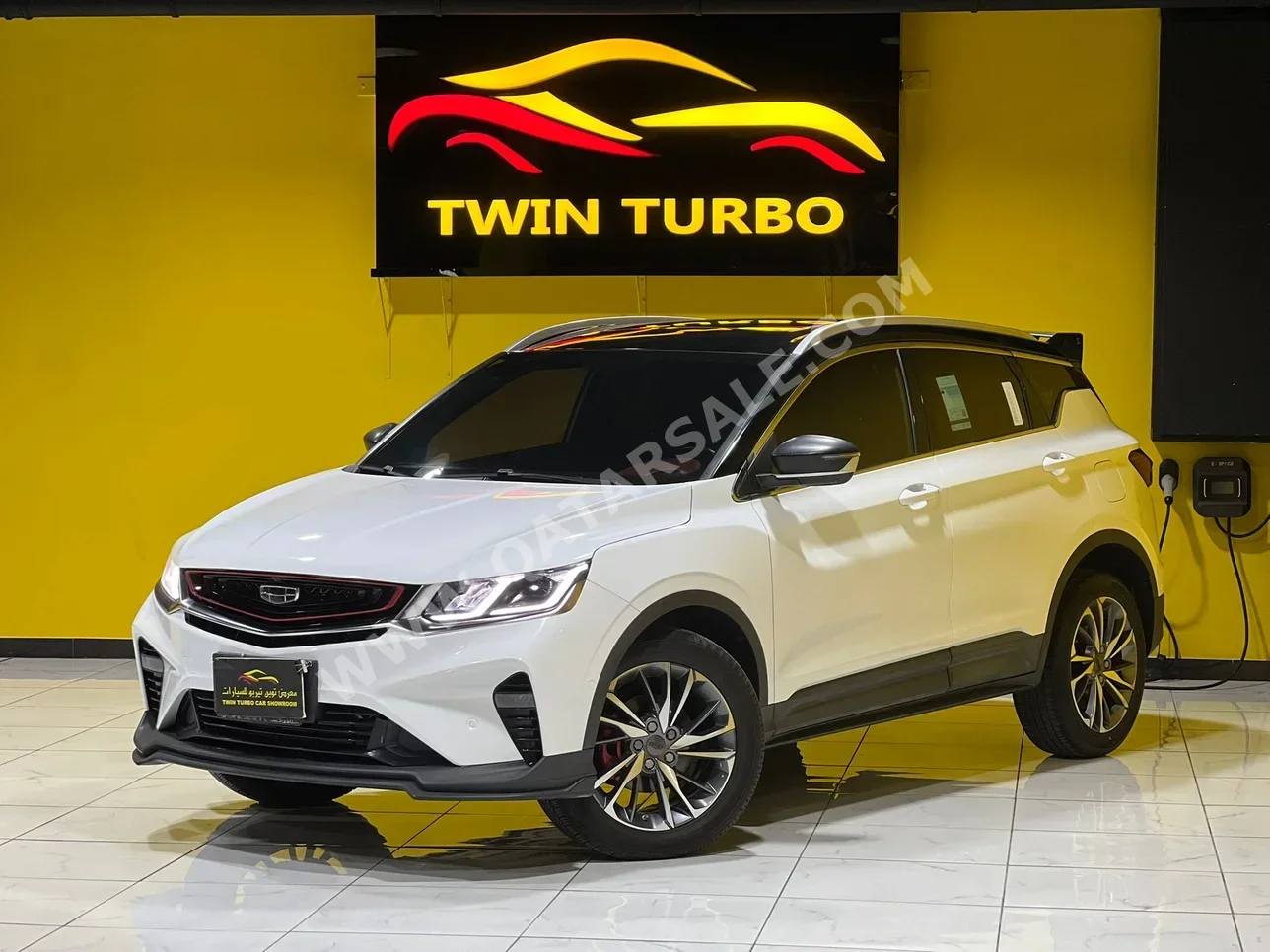 Geely  Coolray  2022  Automatic  65,000 Km  4 Cylinder  Front Wheel Drive (FWD)  SUV  White