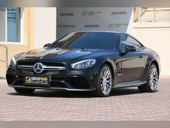 Mercedes-Benz  SL  63 AMG  2017  Automatic  23,000 Km  8 Cylinder  Rear Wheel Drive (RWD)  Convertible  Black
