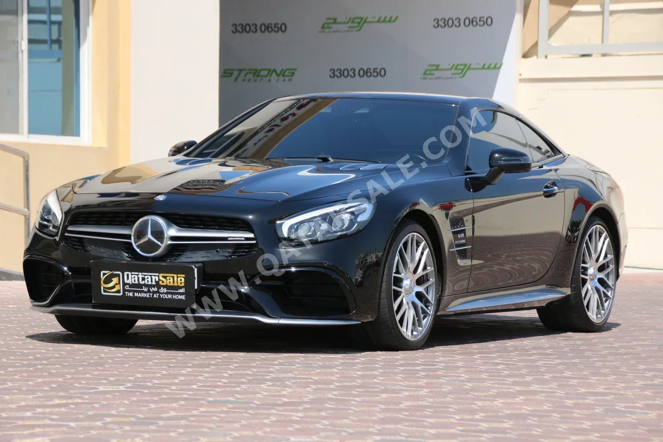 Mercedes-Benz  SL  63 AMG  2017  Automatic  23,000 Km  8 Cylinder  Rear Wheel Drive (RWD)  Convertible  Black