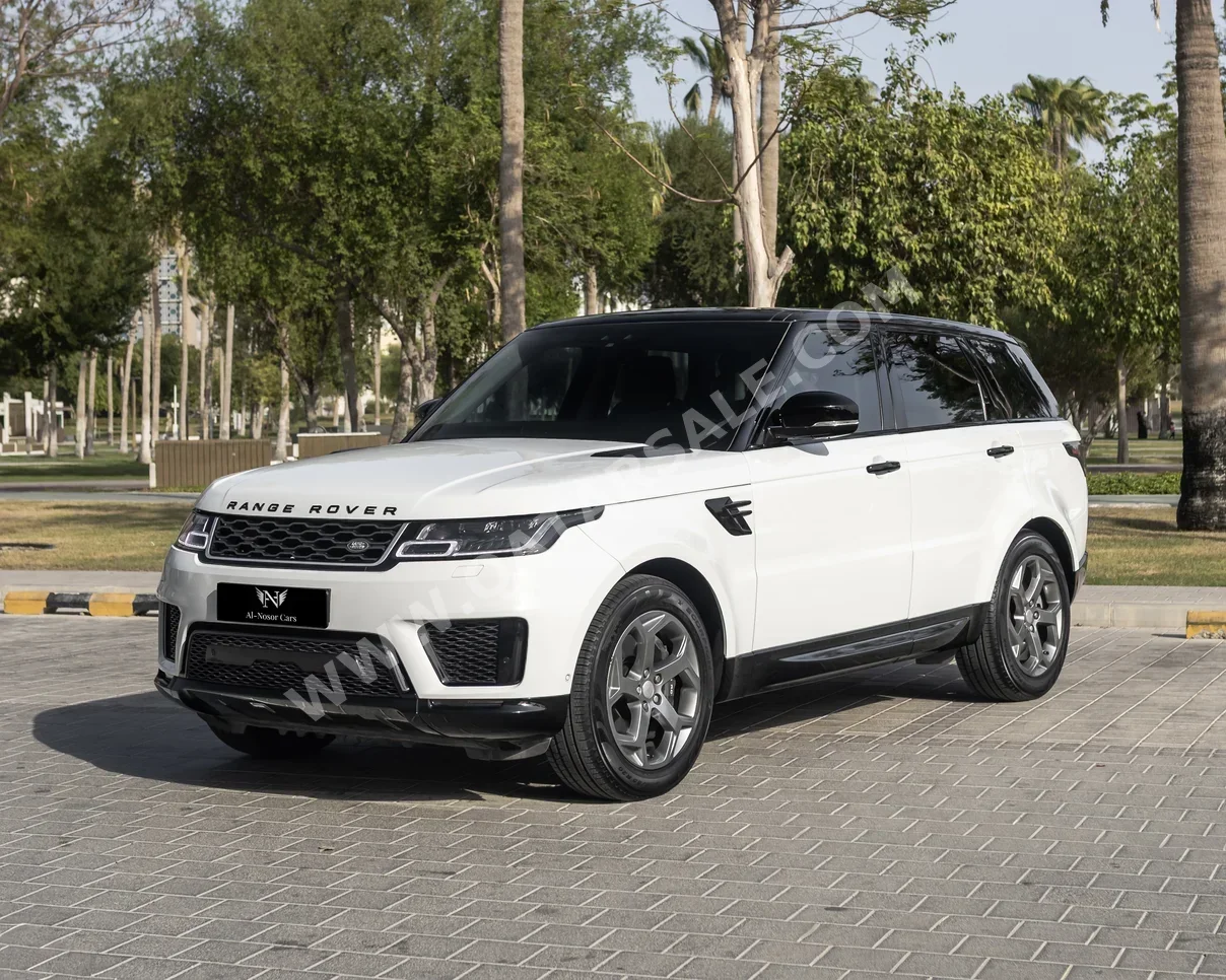 Land Rover  Range Rover  Sport  2019  Automatic  111,000 Km  8 Cylinder  Four Wheel Drive (4WD)  SUV  White