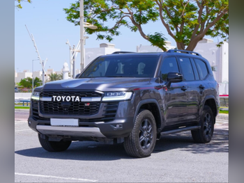 Toyota  Land Cruiser  GR Sport Twin Turbo  2022  Automatic  70,000 Km  6 Cylinder  Four Wheel Drive (4WD)  SUV  Gray  With Warranty