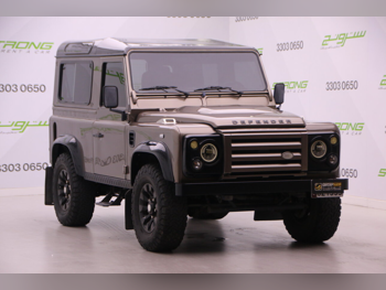 Land Rover  Defender  90  2013  Manual  129,000 Km  4 Cylinder  Four Wheel Drive (4WD)  SUV  Brown