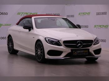 Mercedes-Benz  C-Class  43 AMG  2017  Automatic  66,700 Km  6 Cylinder  All Wheel Drive (AWD)  Convertible  White