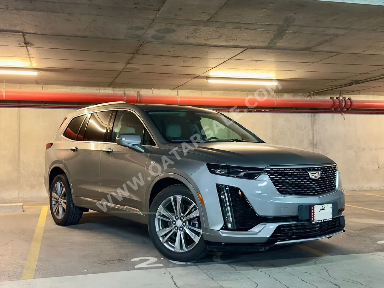Cadillac  XT6  400 Premium Luxury  2025  Automatic  10,000 Km  6 Cylinder  Four Wheel Drive (4WD)  SUV  Silver  With Warranty