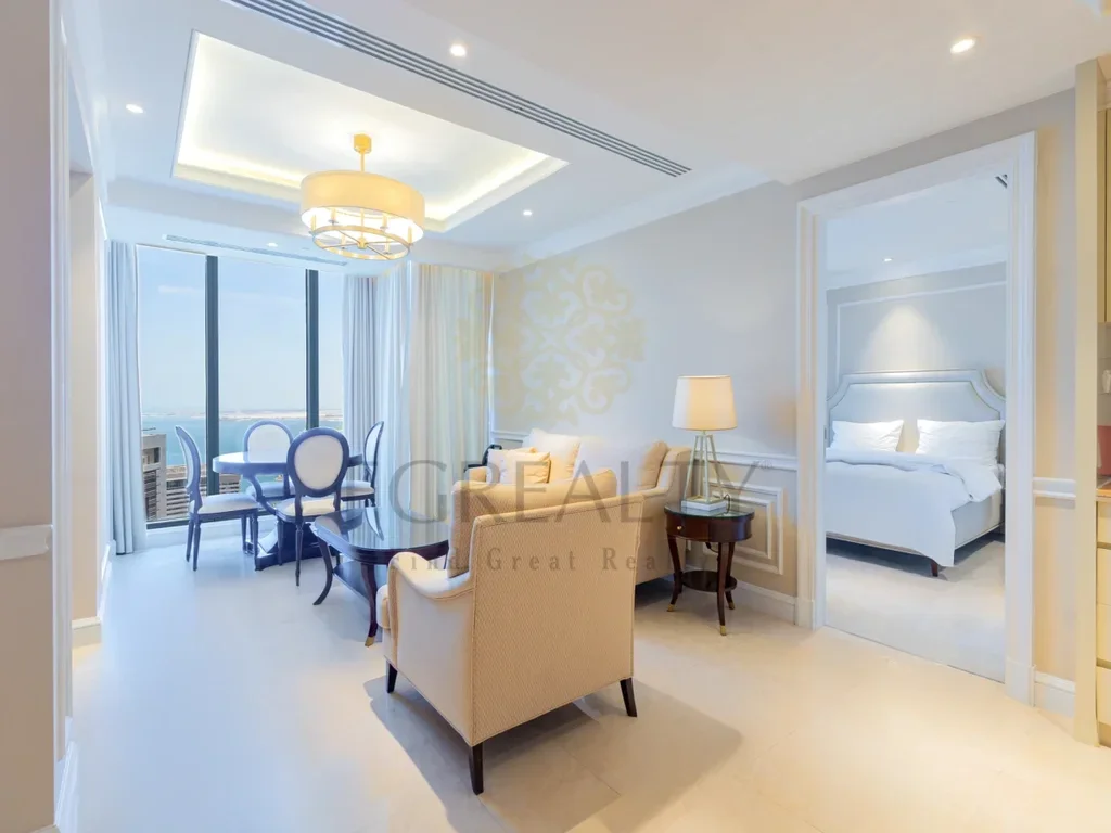 1 Bedrooms  Apartment  For Rent  in Doha -  West Bay  Fully Furnished